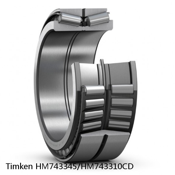 HM743345/HM743310CD Timken Tapered Roller Bearing Assembly