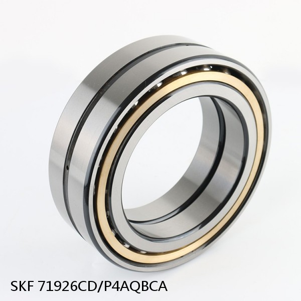 71926CD/P4AQBCA SKF Super Precision,Super Precision Bearings,Super Precision Angular Contact,71900 Series,15 Degree Contact Angle