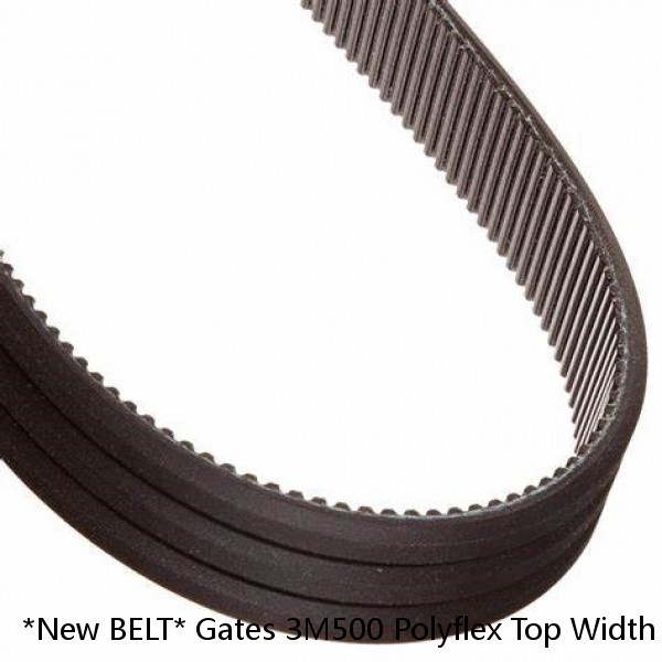 *New BELT* Gates 3M500 Polyflex Top Width 3mm, Length 500mm